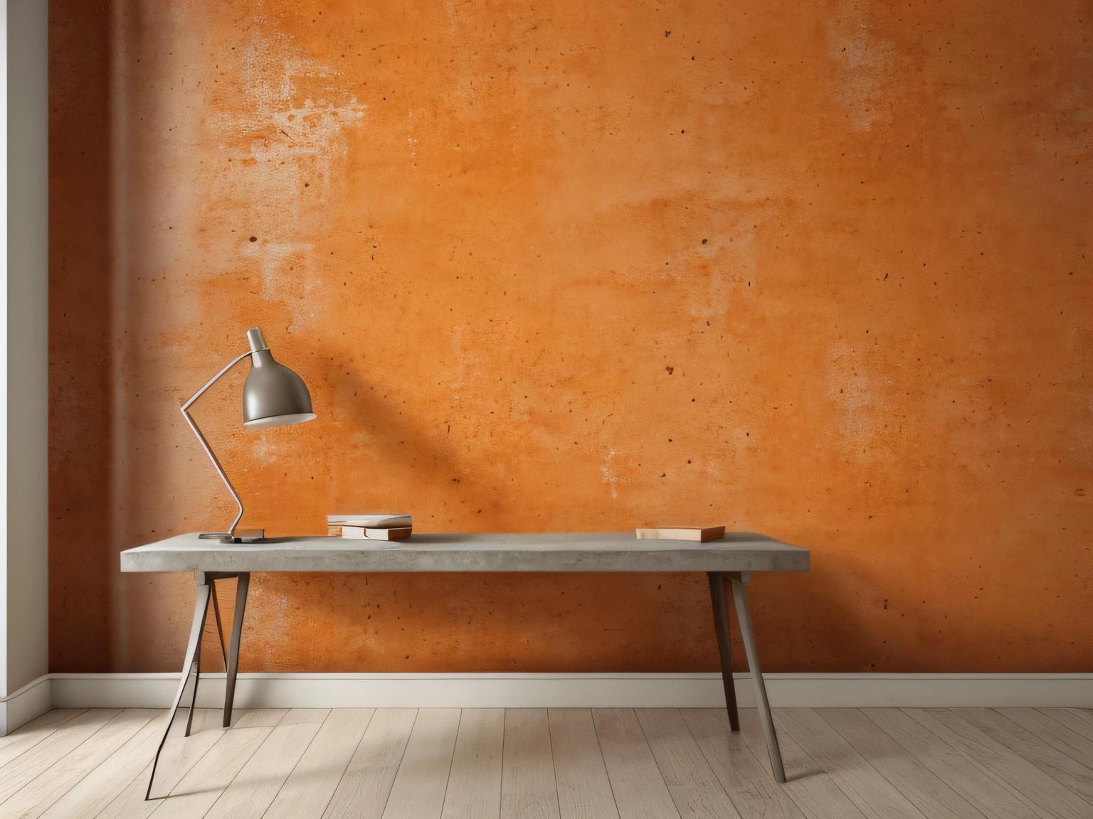 wallpaper, concrete stone texture for color light orange background, on cemented wall, vintage and abstract touch