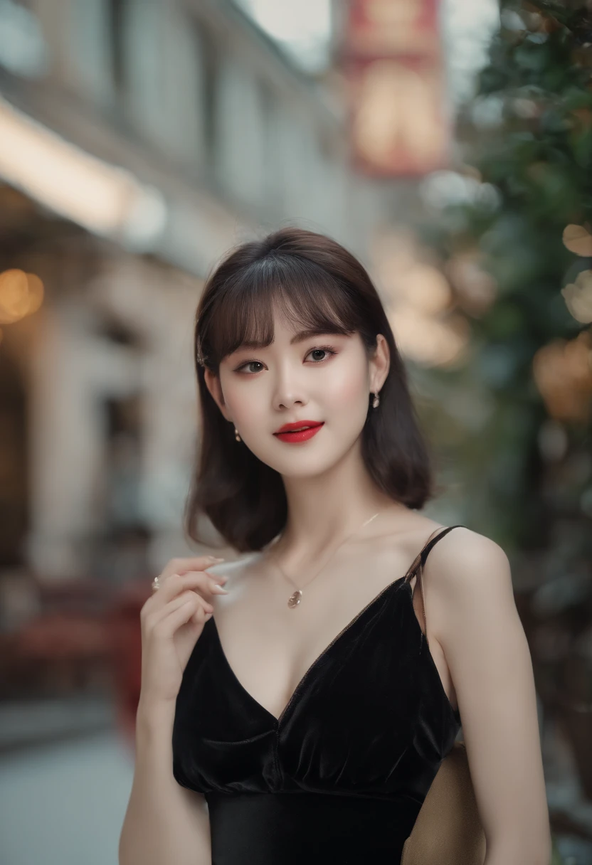 mix4,ulzzang -6500-v1.1, pureerosface_v1, 1girl in,beautiful vintage color, Instagram (Photorealistic, High resolution:1.4), ((Puffy eyes)), Looking at Viewer, Full body, (8K, Raw photo, Best Quality, masutepiece:1.2), (Realistic, Photorealsitic:1.37),(Sharp Focus:1.2), Professional Lighting, Photon mapping, Radio City, Physically-based rendering, (pale skin:1.2),NSFW, Small breasts,, Looking at Viewer, Middle hair, Portrait, Purple eyes, Wet clothes(sliver hair:1.1),Bangs, (Simple background:1.4), Solo, Upper body, White background,Realistic,(masutepiece:1.4),(Best Quality:1.4),(Shiny skin),makeup,Red lips,Smile(skinny,Closed mouth,Shy:1.3),Black shirt short sleeves,Black pencil short skirt,Black tight skirt,school unifrom