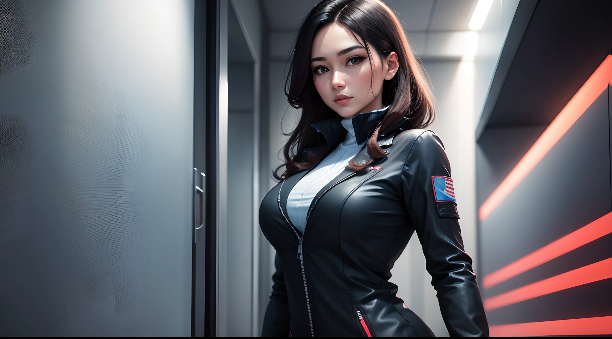 Beautiful agent wife