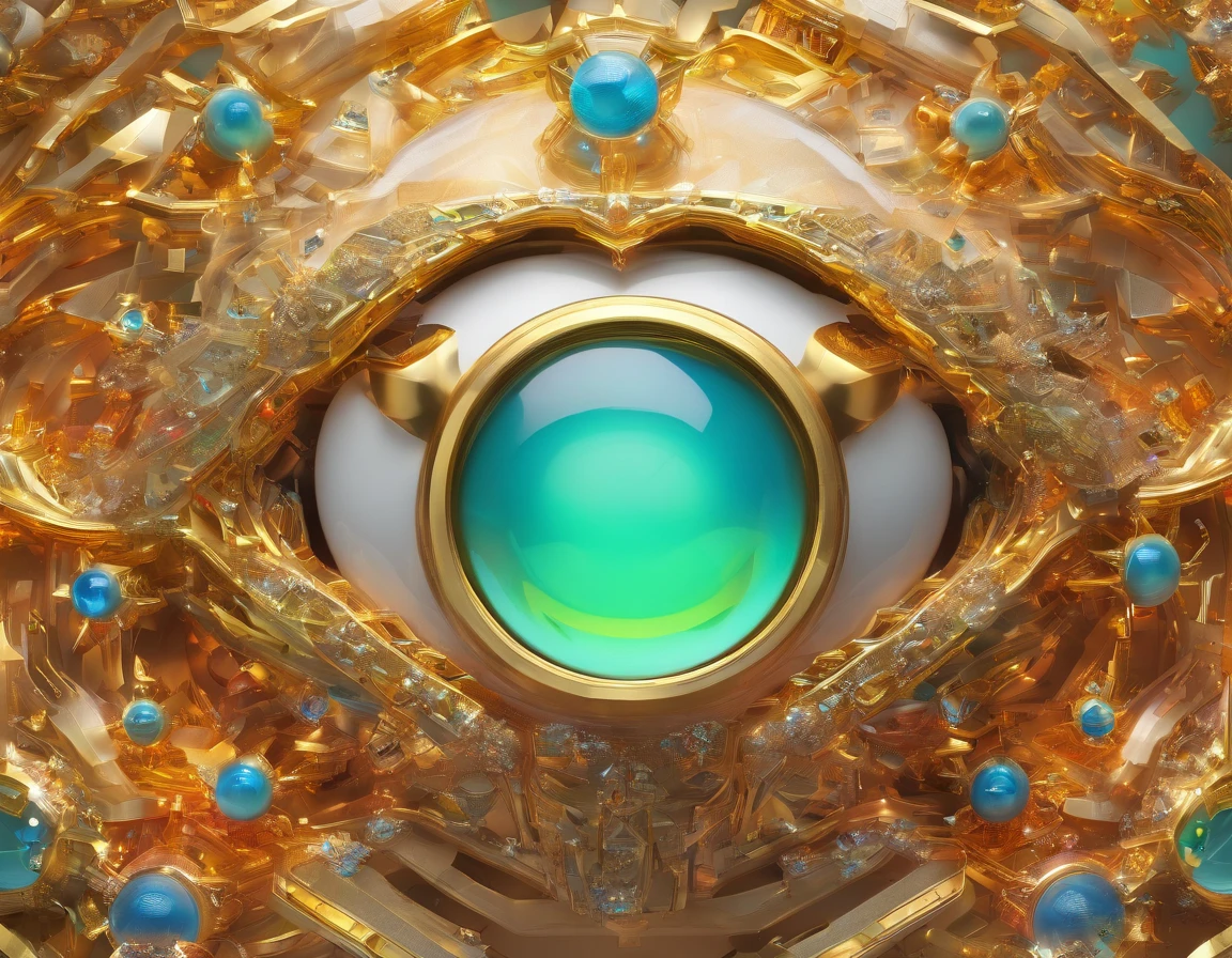 Arcange divin cosmique, Des yeux clairs brillants, Biomechanical, odd, flippant, Gold , cosmos ,majestueux, Very bright colors, Light particles, with bright light, Mshiff, Art du papier peint, UHD wallpaper