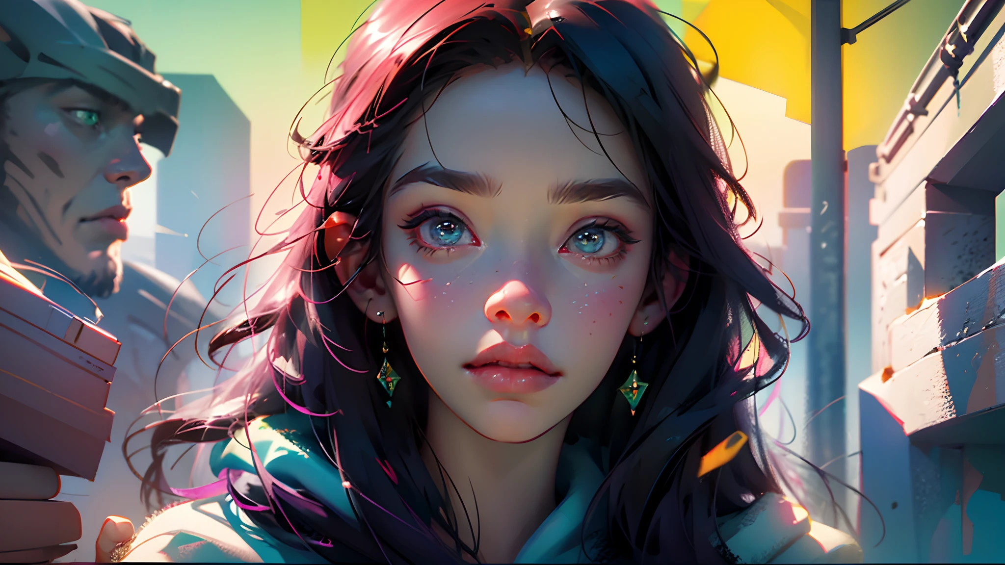 create a thumbnail for youtube,cinematic,interesting,girl,realistic,ultra HD,happy expression --auto --s2