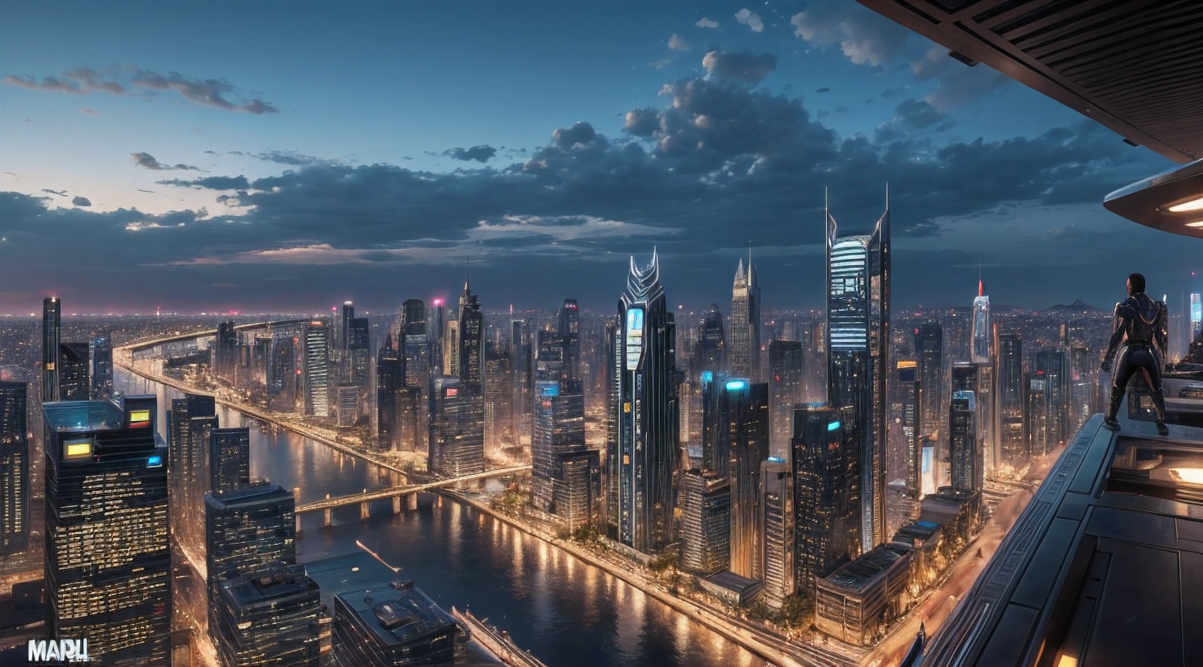 Wakanda modern city in Marvel