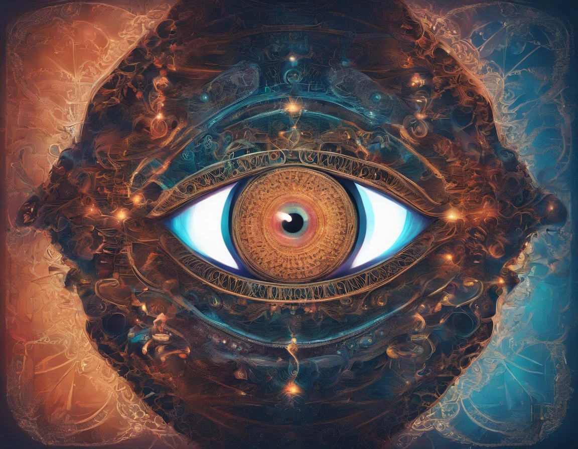 Arcange divin cosmique, Des yeux clairs brillants, Biomechanical, odd, casual, ou , cosmos ,majestueux, Very bright colors, Light particles, with bright light, Mshiff, Art du papier peint, UHD wallpaper