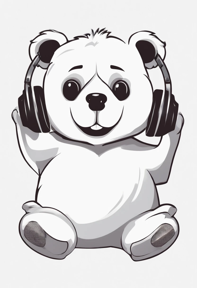 Bear with headphones, full bodyesbil kinds of expressions,Stick figure style,Dynamic pose
Exaggerated movements, cheerfulness,Angry, Sad,Surprised,cheerfulness,etc., Various emotions
White background,G version,Sticker art design, Ultra-high definition, 8K,Nine-square layout - AR 3:4--niii 5