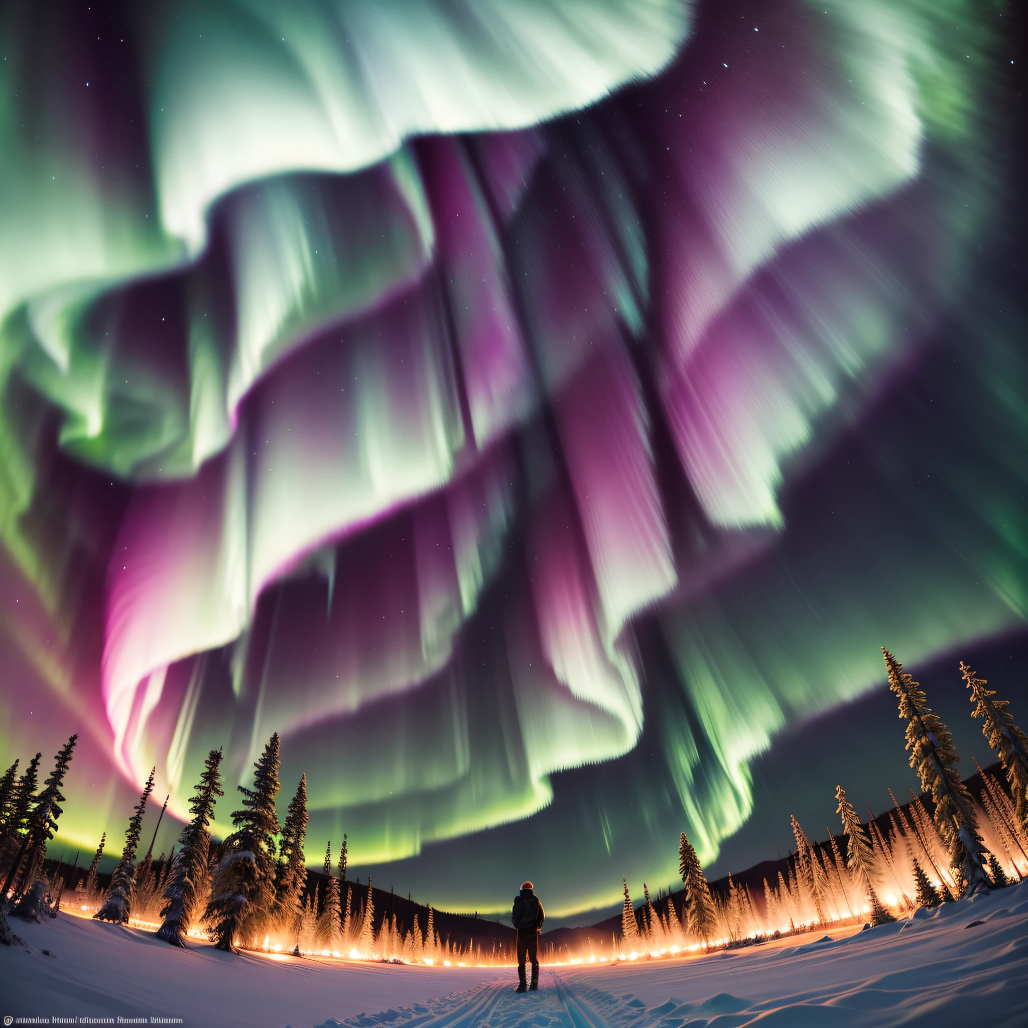 Northern Lights (Aurora Borealis):
Occurring in polar regions, the Northern Lights are a natural wonder where colorful lights dance across the night sky, forming vibrant patterns and hues.