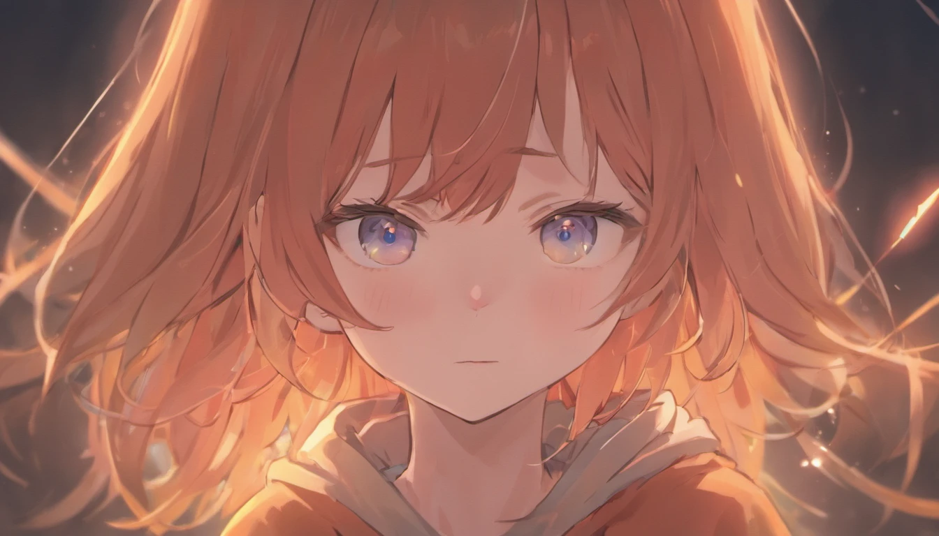 Neck tightening composition、Depressive sensations、Dark imagery、s girl、Face only、sadness、painful、frontage、Looking over here，pretty and cute，glow effect，dingdall effect，depth of fields，highlight，Real Light，Ray traching，OC rendering，Hyper-realistic，best qualtiy，8K，Works of masters，super-fine，Detailed pubic hair，Correct anatomy，sharp focus on eyes，Bokeh，Facial features are carefully drawn