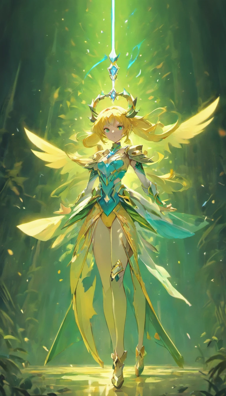 Excalibur, Delicate mango, The sword body is exquisite，well decorated,（((The body of the sword is designed with a blue opal and a light green particle effect shaped pattern..：1.3))), Should, (The sword body is symmetrically decorated:1.3), (The entire Excalibur blade is centered:1.3), Close-up at medium range,（General silhouette:1.3),（Fantastic landscape painting:1.2), Ultra Realistic Photo, super-fine, 8K, Premium wallpapers, the highest picture quality, ..。.。.3D,C4D, tmasterpiece, rendering by octane