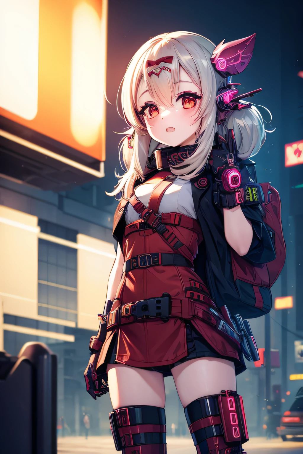 Girl cyberpunk.