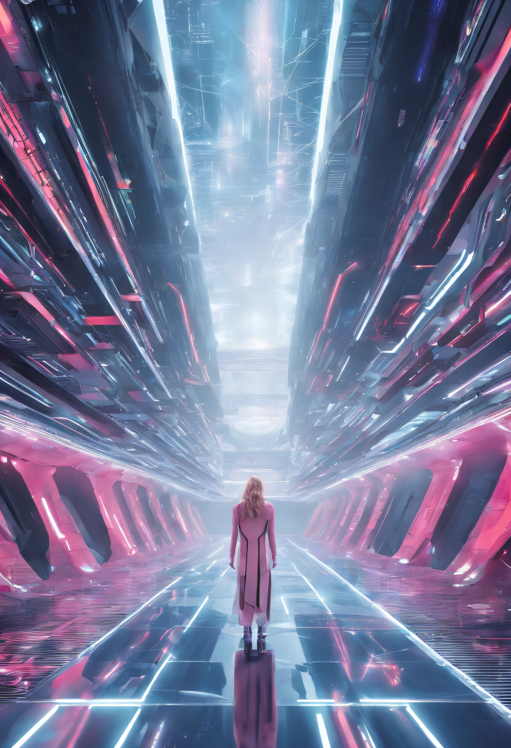 ((futuristic backdrop)) Realstic/ (( androides)) identical there are humans/ (( Ultra image resolution))