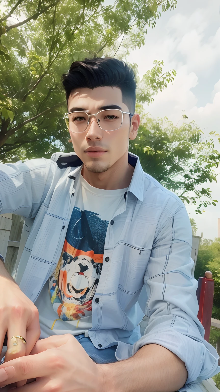 Handsome boy ultra realistic -v 4
