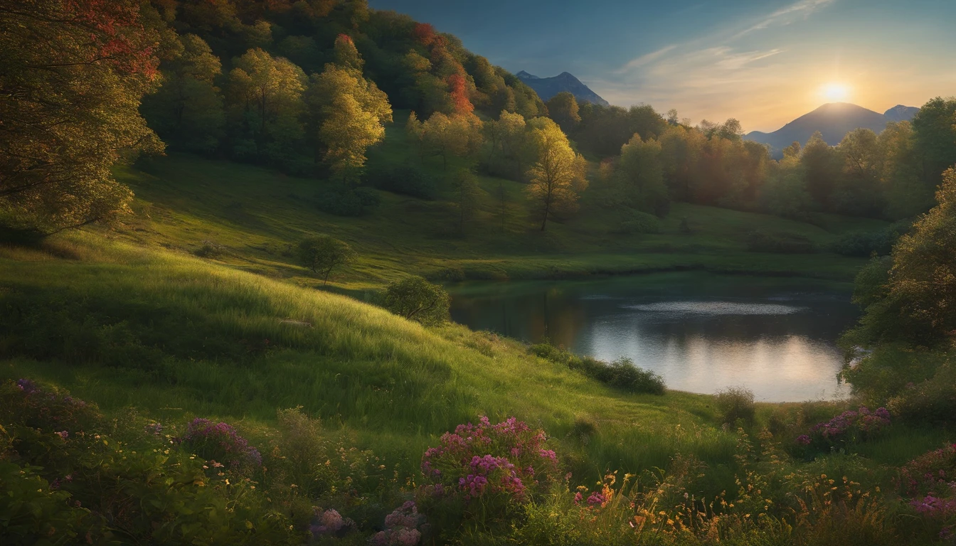 the wallpaper, Photo, Masterpiece, Best quality, whole-length.
Beautiful and fantastic nature photos,For relaxation and healing. dawn.
16k, Masterpiece, Realistic, Vibrant colors, hyper HD, Perfectcomposition, Beautiful, Detailed composition, detailed octane render, ArtStation Trends, Photorealism, Detailed anatomy, Realistic proportions, macro photography, Super detail, ArtStation Trends, Sharp focus, Studio photography, Intricate details , High detail,