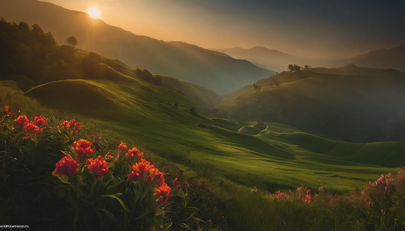 the wallpaper, Photo, Masterpiece, Best quality, whole-length.
Beautiful and fantastic nature photos，For relaxation and healing. dawn.
16k, Masterpiece, Realistic, Vibrant colors, hyper HD, Perfectcomposition, Beautiful, Detailed composition, detailed octane render, ArtStation Trends, Photorealism, Detailed anatomy, Realistic proportions, macro photography, Super detail, ArtStation Trends, Sharp focus, Studio photography, Intricate details , High detail,