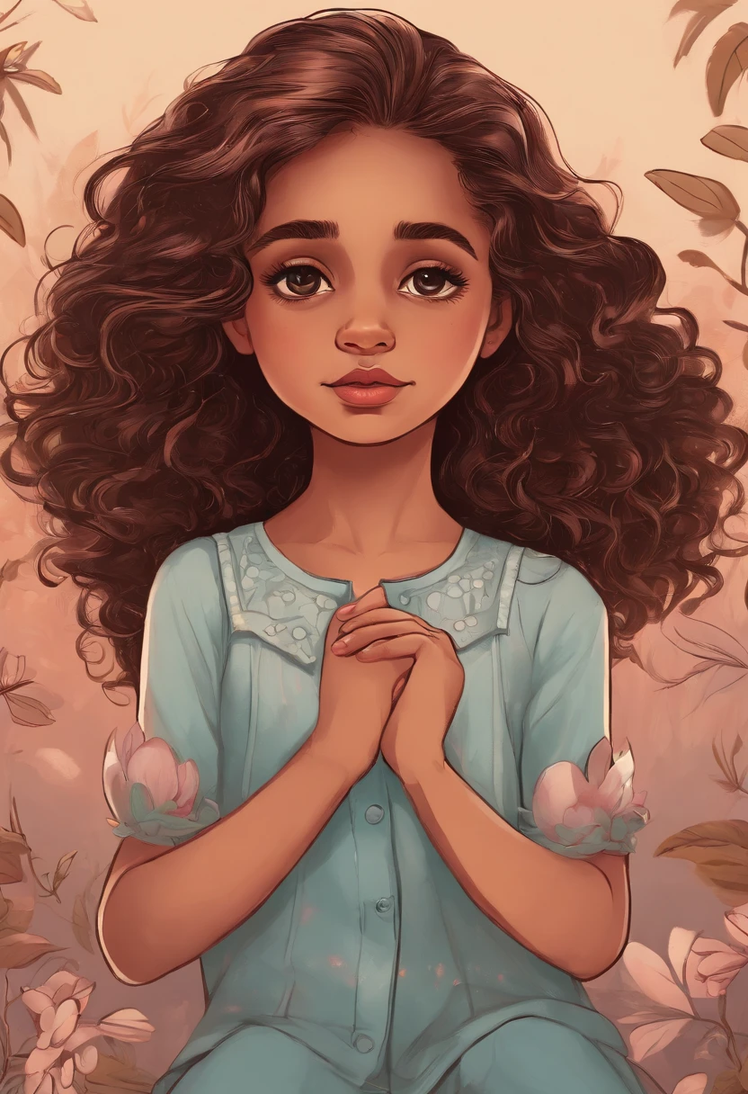 menina, multiples poses and expressions, fundo branco, illustration of children's book, simples, fofa, 6 anos de idade, cor brilhante, cabelo longo preto, short branco, camisa de manga rosa, white sneakers