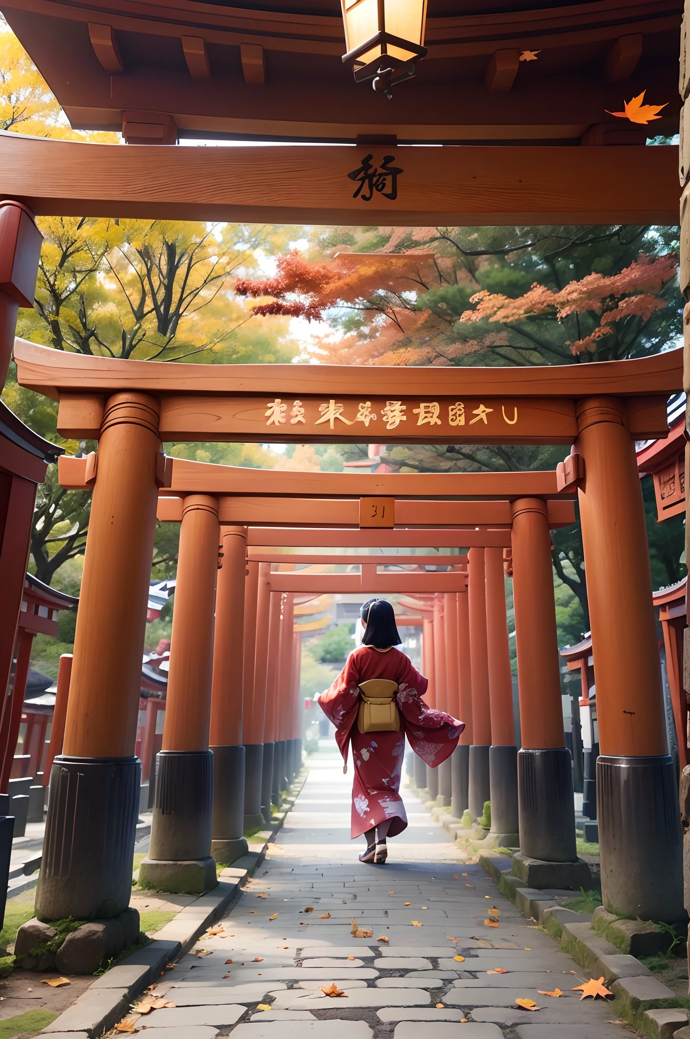 The tree々、Colored leaves