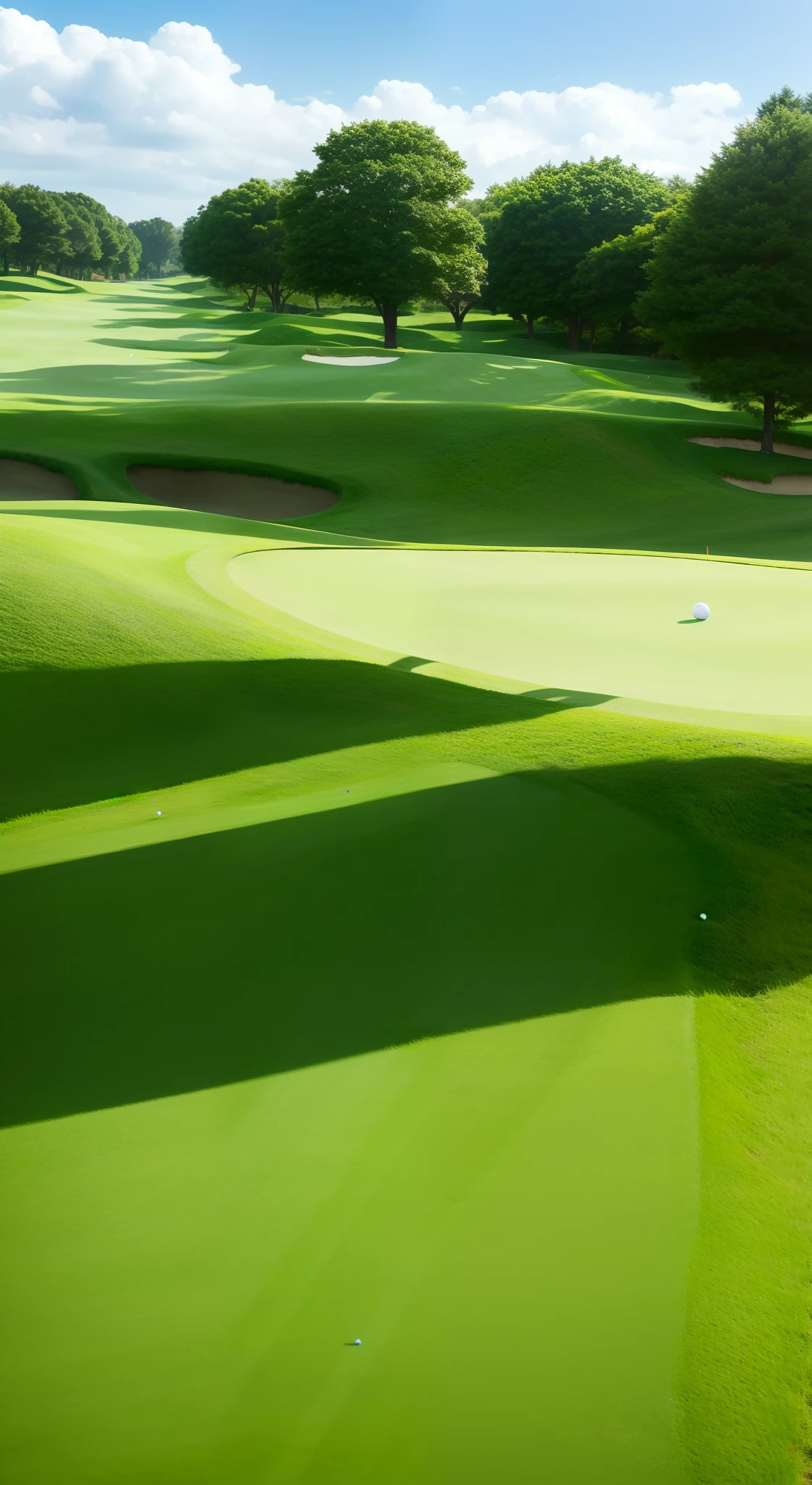 golf course、