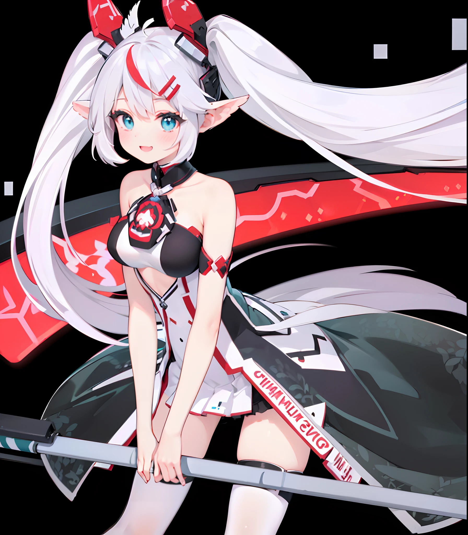 ((tmasterpiece:1.4,best qualtiy))+,(hyper-detailing)+,(Ultra-detailed eyes)+,(Ultra-detailed hair)+,teal eyes,Girl with a smile