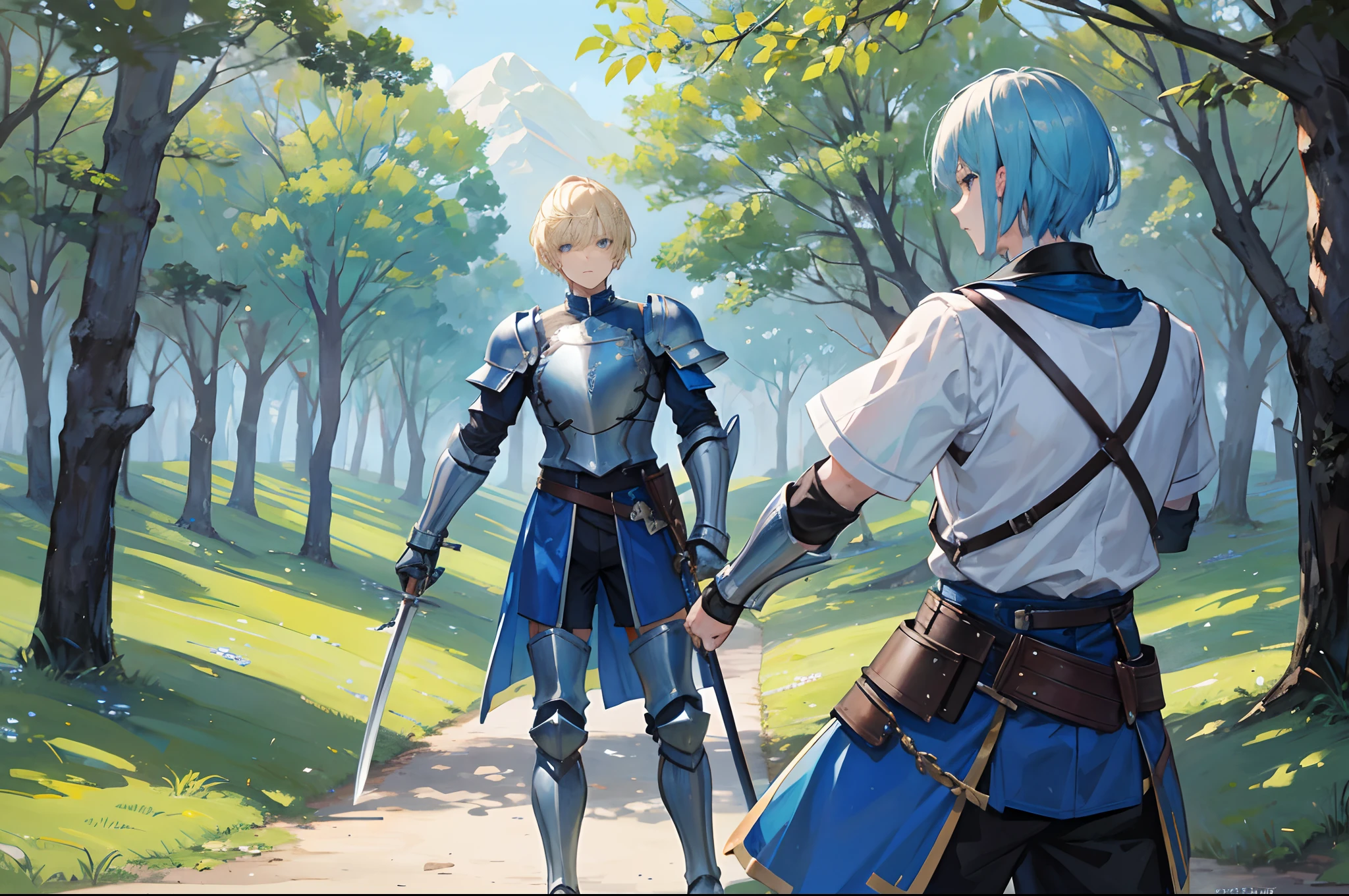 FFT knight fighting an archer