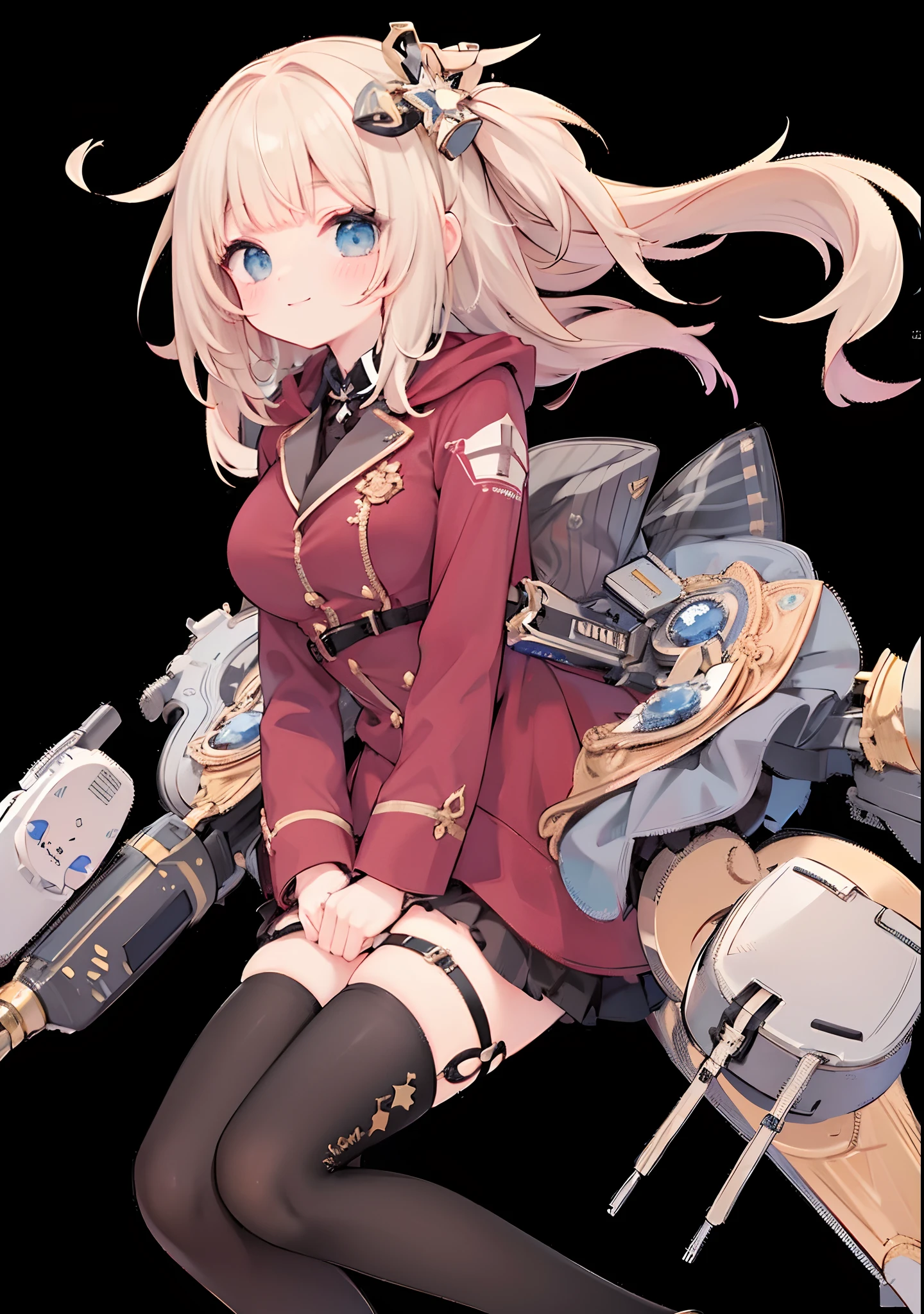 ((tmasterpiece:1.4,best qualtiy))+,(hyper-detailing)+,(Ultra-detailed eyes)+,(Ultra-detailed hair)+,pale blue color eyes,Girl with a smile