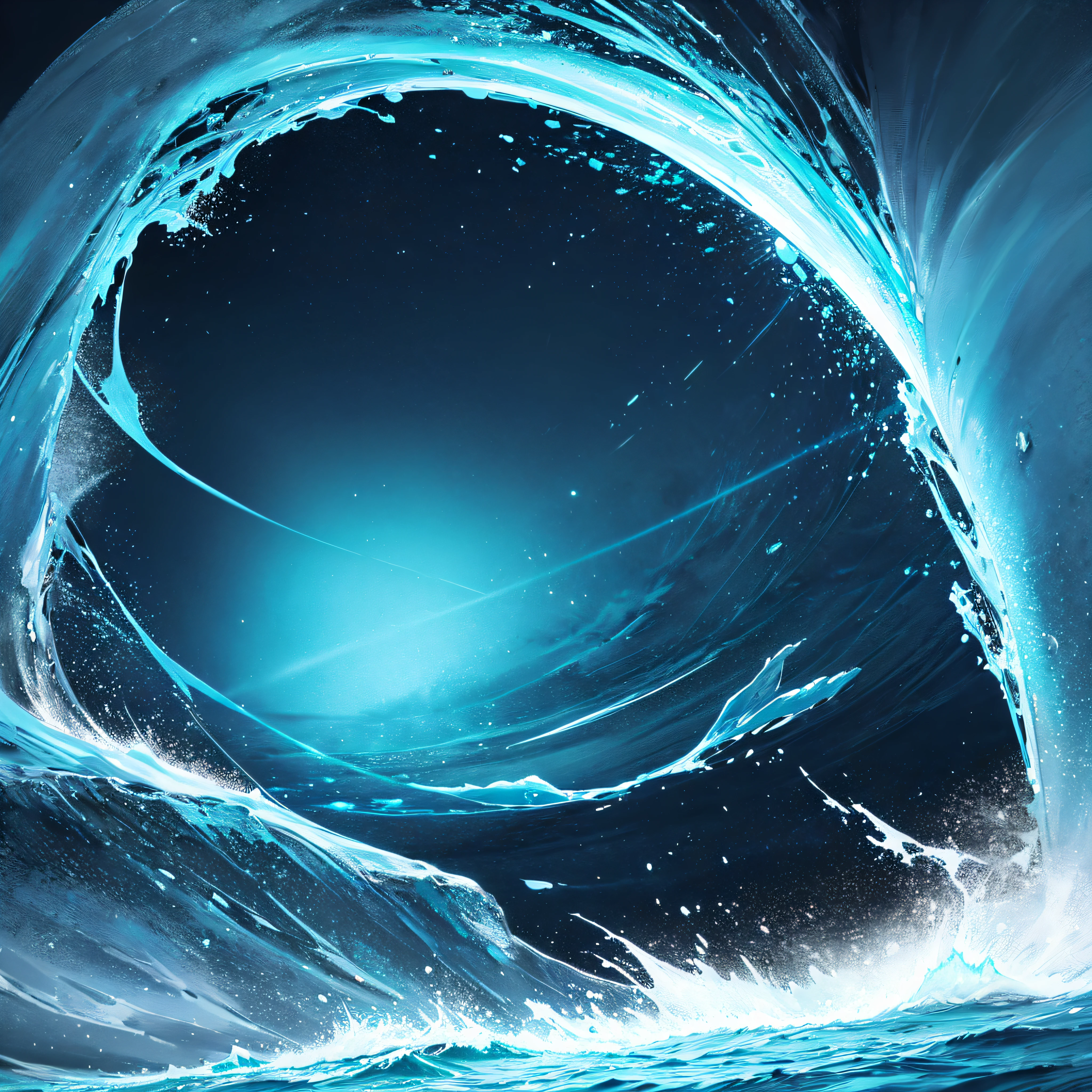 Glowing Bioluminescent Waters:
Certain coastal areas experience bioluminescent plankton, illuminating the water with a stunning blue glow as they react to movement.