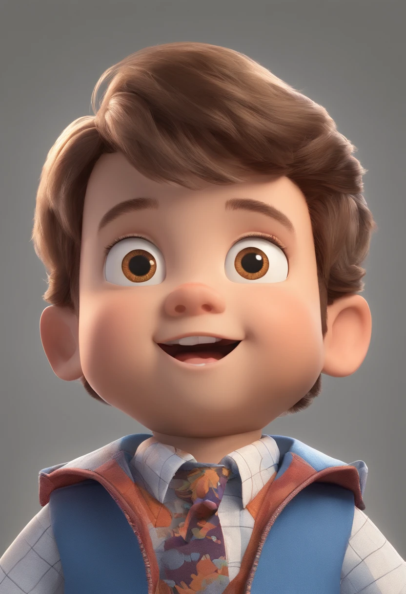 menino, multiples poses and expressions, fundo branco, children's book illustration style, simples, fofo, 6 anos de idade, cores brilhantes, short, cabelo preto cacheado, blusa de manda