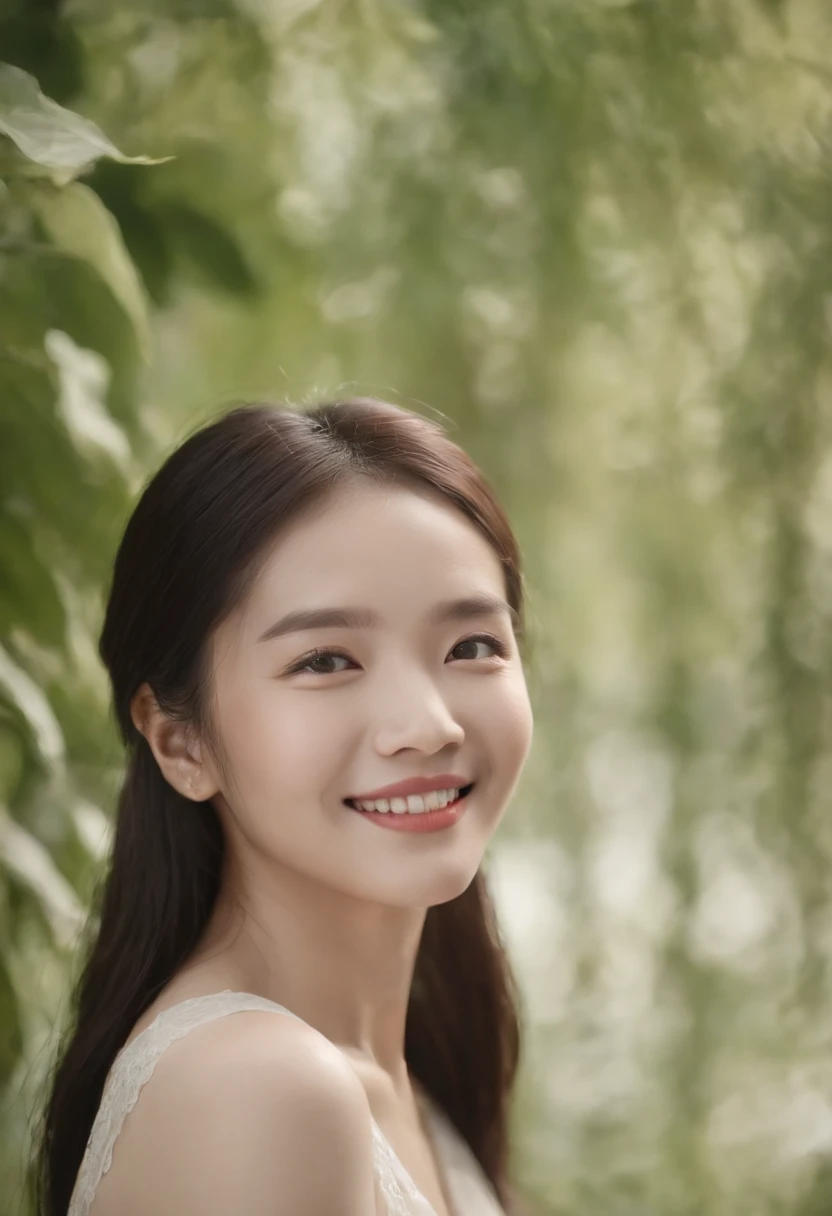 Xu Qing's smile,Song Jia's eyes,Two beautiful girls,cabelos preto e longos,with a good figure,Will wear,High Picture Quality
