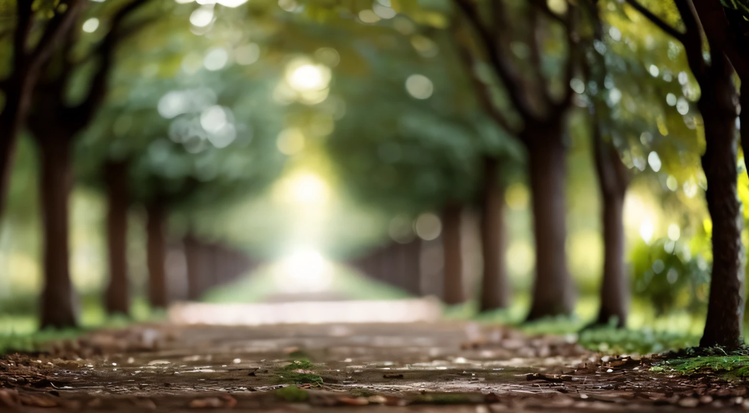 Ave en primer plano con bosque en bokeh