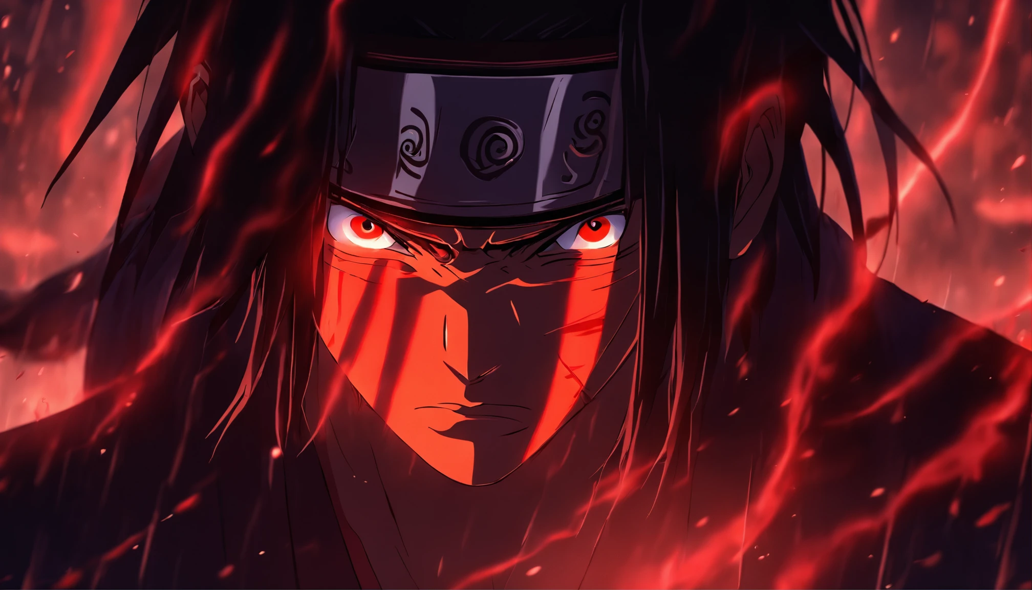 Itachi  very Angry blood in body 