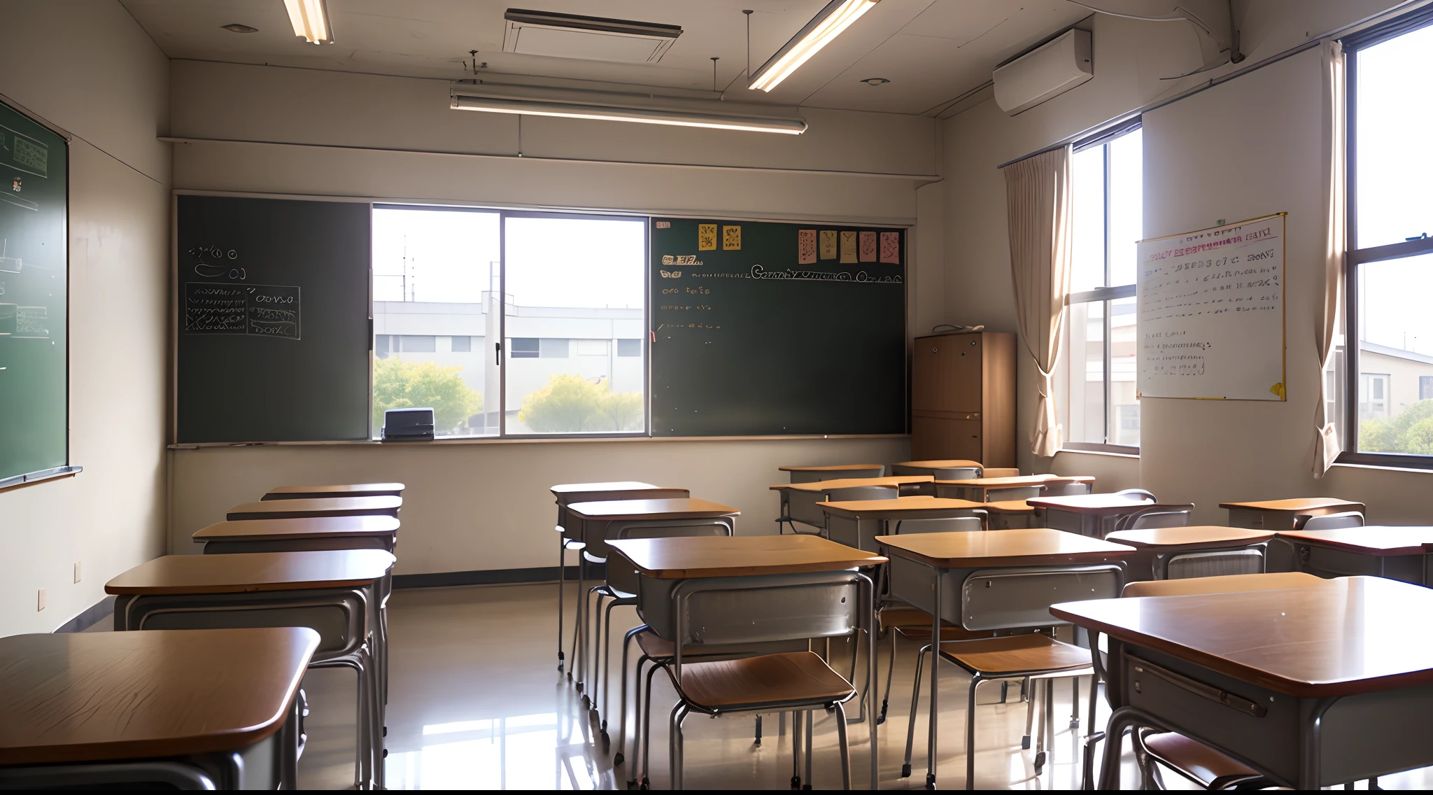 nostalgic　schools　‎Classroom　greeting　morning