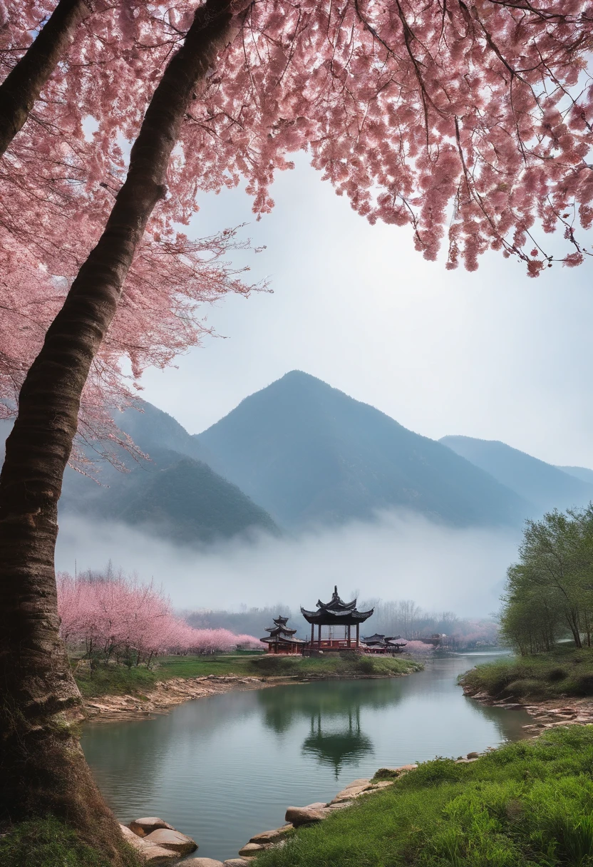 The water of Peach Blossom Lake is thousands of feet deep，It's not as good as Wang Lun to send me love