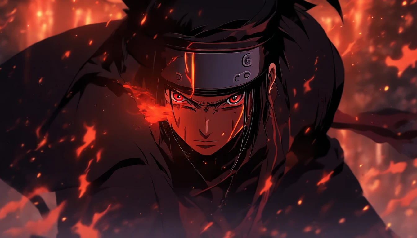 itachi uchiha, raios