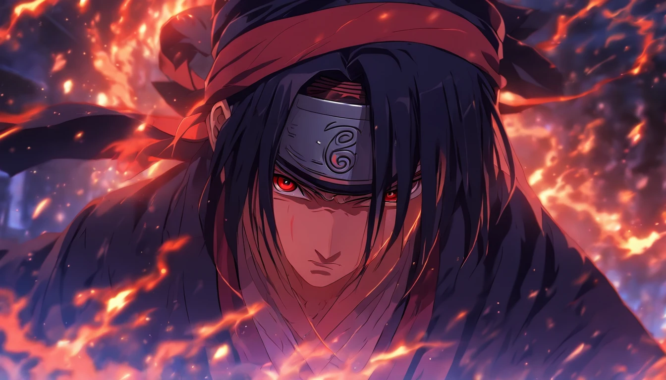 itachi uchiha, raios