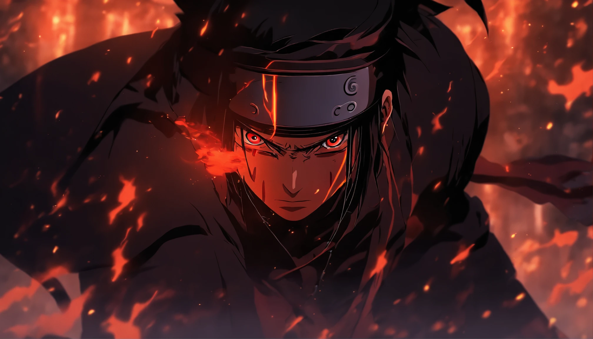 itachi uchiha, raios