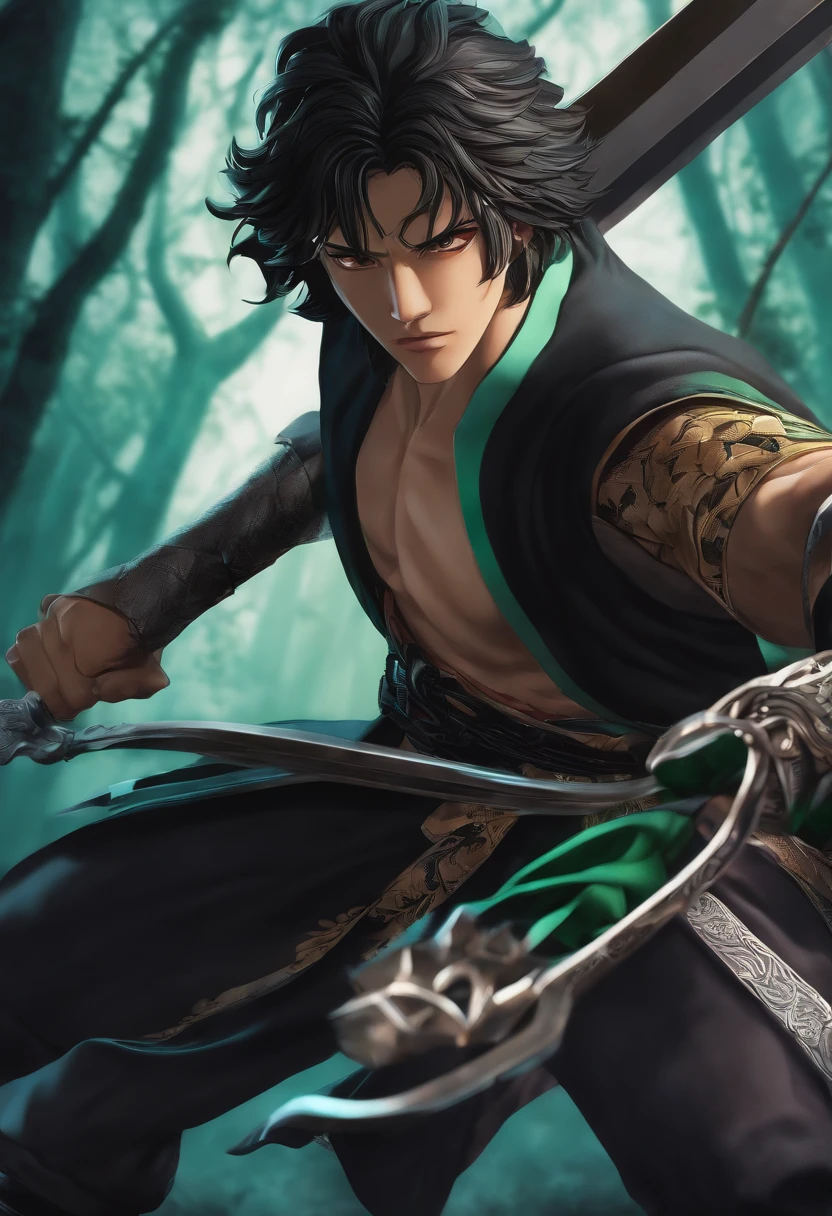 The character of the Demon Slayer Blade is Toichiro Touichiro