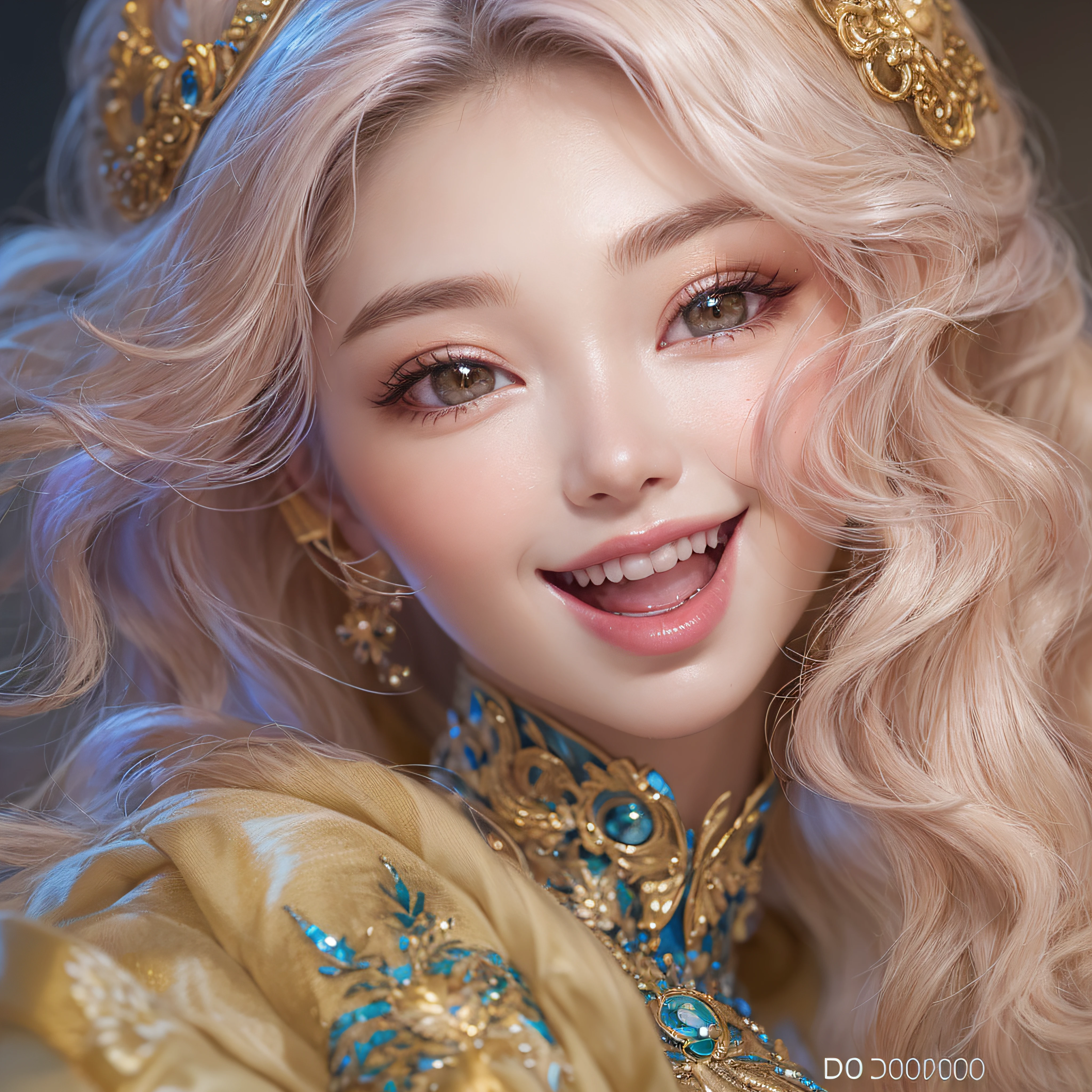 hug、Close up of two laughing faces、embracing each other、Stick your face together、Facing the front、Designer、super model、Pink makeup、Glossy lips、Shining eyes、(realisitic、hight resolution)、(1 girl in)、Do-Up Eye、Korean Girl、(Best Quality), (masutepiece), (1girl in), Solo, a beauty girl, Perfect face, Highly detailed airbrush art((Surreal))、Volumetric lighting、(top-quality)、The ultra-detailliert、Highly detailed colorful details、(Bright lighting)、Her eyes are glowing pink、Her face is full of anticipation and courage for adventure.、A smile comes to her lips、An air full of smiles and adventurous spirit、Hot hot