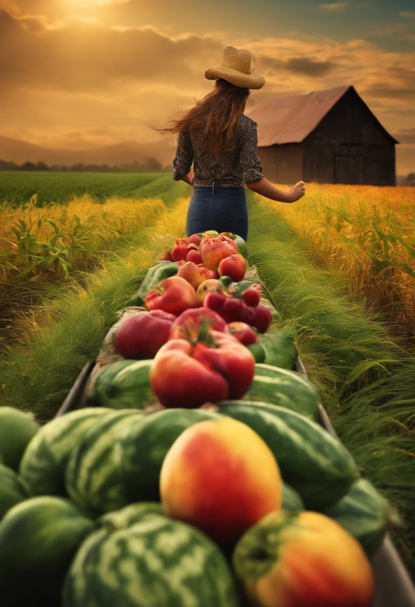 Imagem plano de fundo estilo agro.