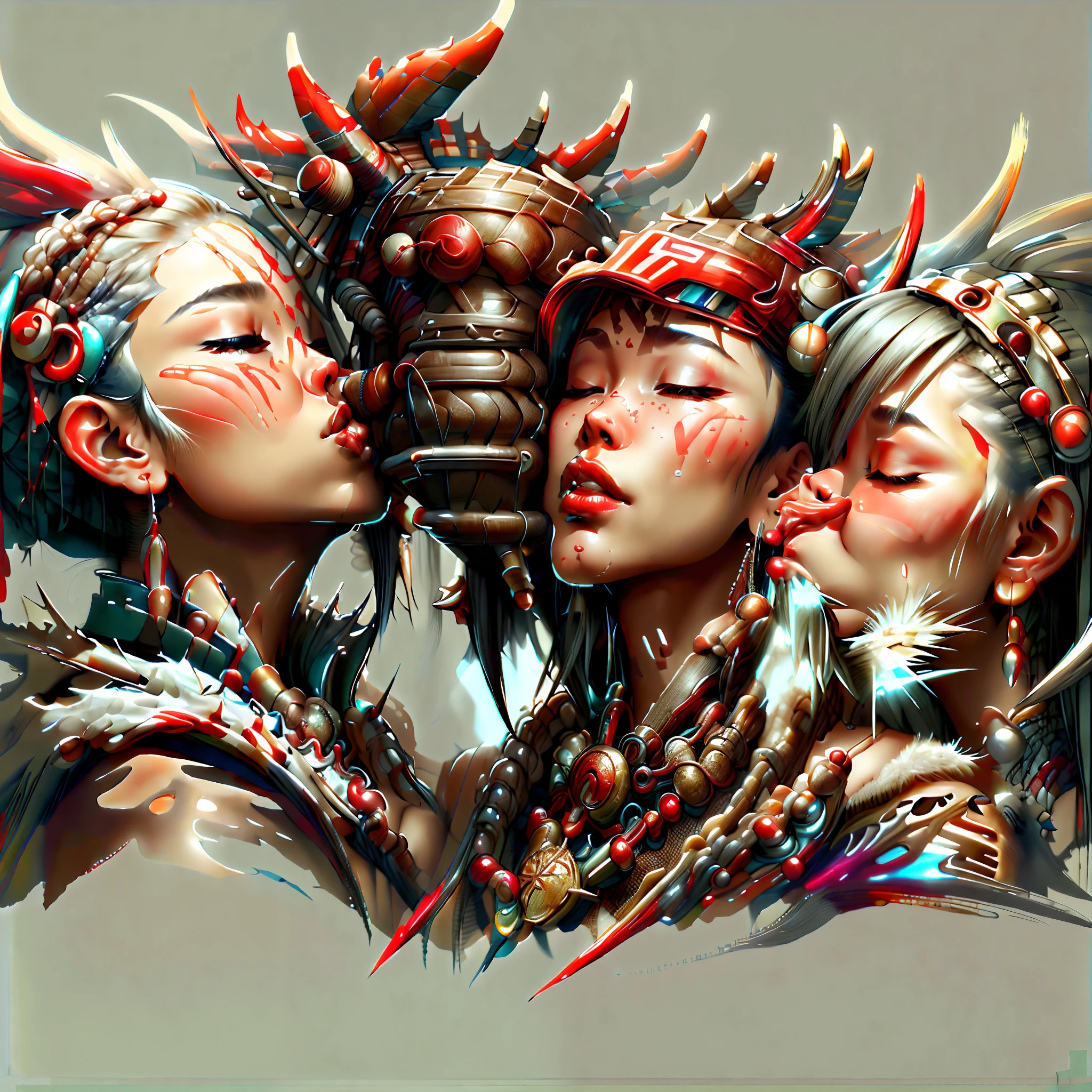 Asian kiss