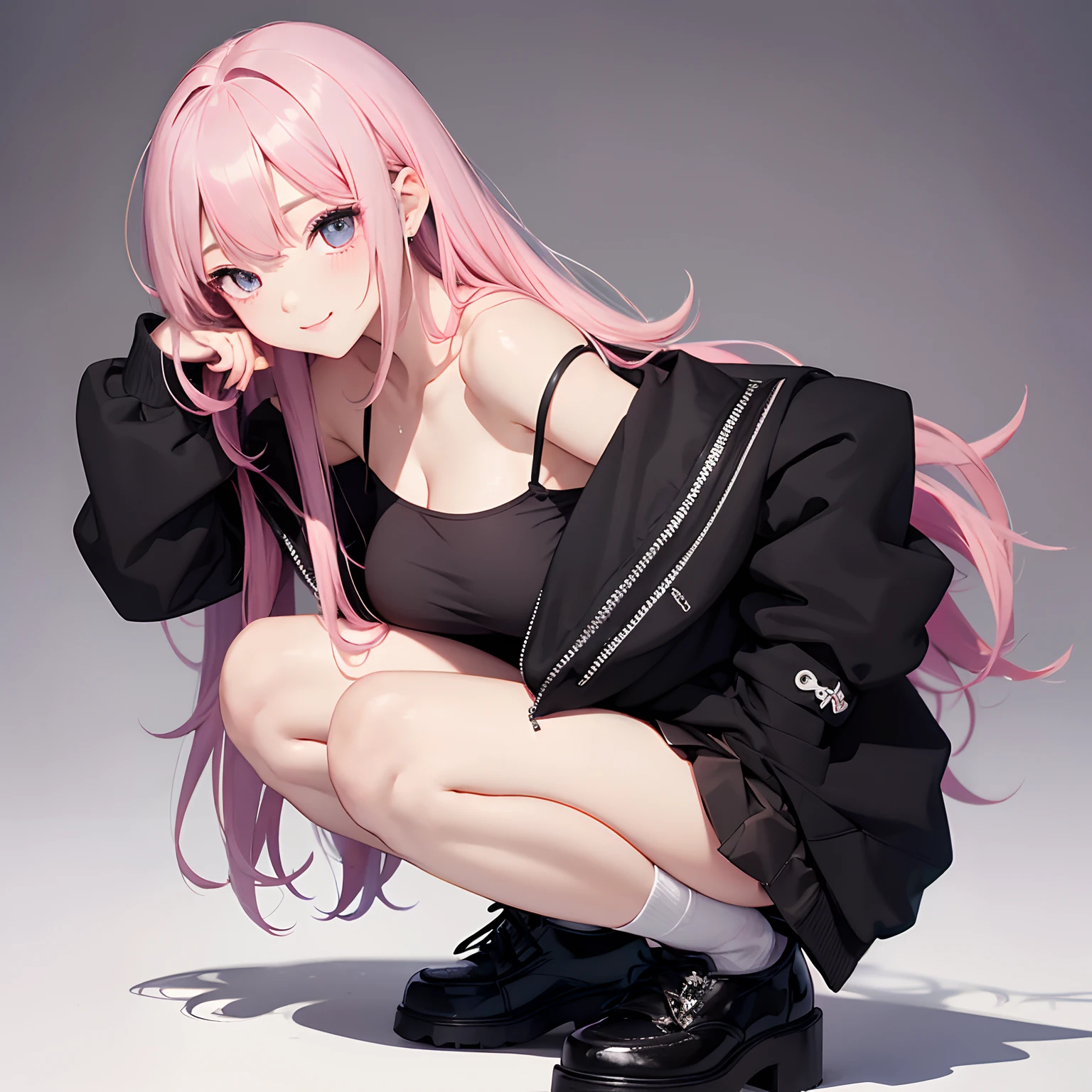 Personaje de anime con orejas de gato y ropa colorida con estilo de los 80s, chica joven con orejas y cola de gato, estilo anime femenino, gato animado, retro, ella tiene pelos rosa pastel, pin en anime, realistic gato animado, estilo anime 2d, mejor calidad, obra maestra, detallado, cara perfecta, long eyelashes, ella tiene ojos grandes, ojos de color marron claro, cabello largo, cabello amarrado en dos crinejasgrandes, cabello con dos cebollas en la parte superior, labios pintados de color fuscia, small nose, cejas de color rosa pastel, furra.