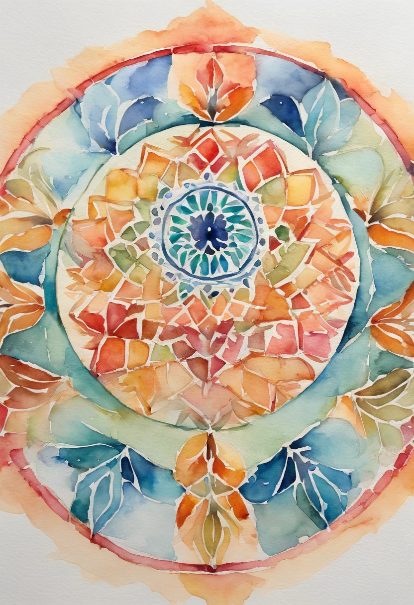 Create a series of geometric mandalas that incorporate sacred symbols and cosmic elements. Mandalas should convey the idea of transcendent communication between intergalactic beings and the Earth. Experiment with color combinations and patterns that evoke a sense of mystery and connection.