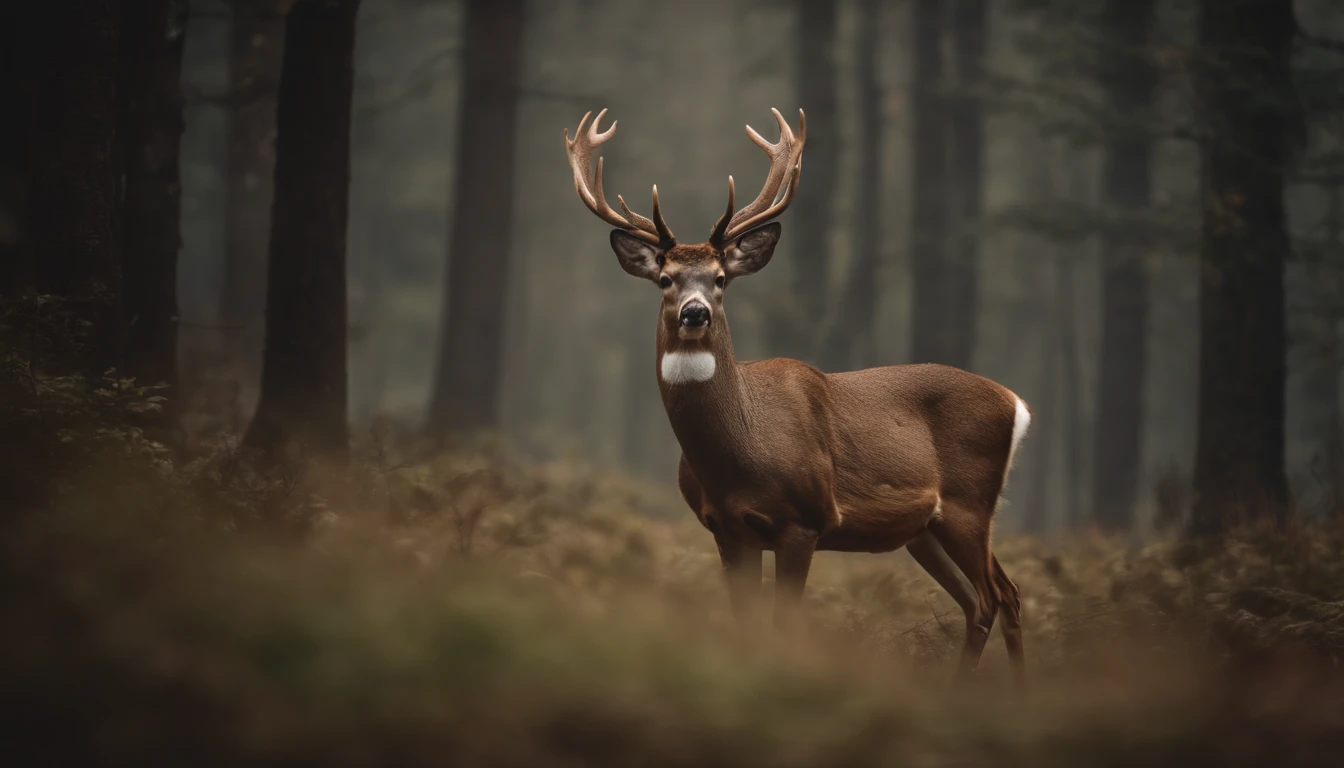 deer in pie forest
