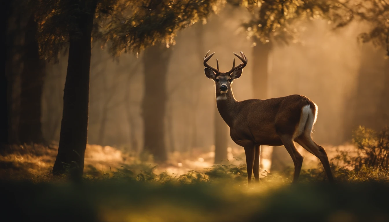 deer in pie forest