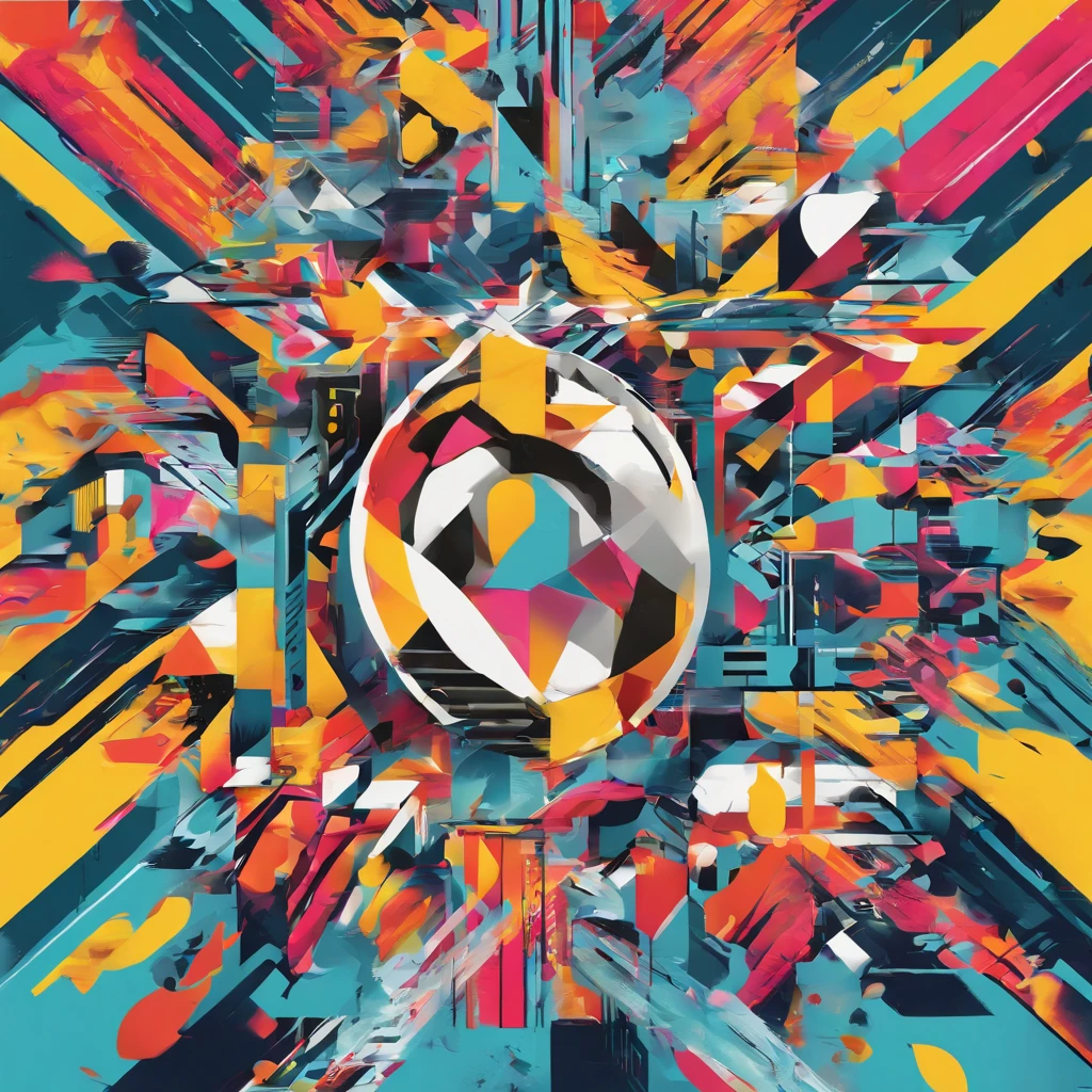 (best quality,4k,8k,highres,masterpiece:1.2) shapes only:1.1,abstract art,vibrant colors,high contrast,bold lines