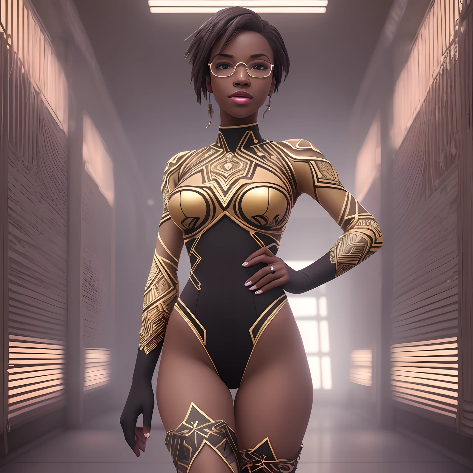 beautiful Senegalese Peule, female model, black skin, smiling, tracer,best, high quality, best proposition, looking right, Realistic, 4k, Full Face, perfect masterpiece, full body, smooth shading, Detailed Face, Cinematic, perfect anatomy, Color Grading, portrait Photography, Ultra-Wide Angle, Depth of Field, hyper-detailed, beautifully color-coded, majestic details, intricate details, beautifully color graded, Unreal Engine, Cinematic , Color Grading, Editorial Photography , Photography, Photoshoot, Shot on 70mm lens, Depth of Field, DOF, Tilt Blur, Shutter Speed 1/1000, F/22, White Balance, 32k, Super-Resolution, Megapixel, Pro Photo RGB , VR , Lonely, Good, elegant brune, dirty, Half rear Lighting, Backlight, Natural Lighting, Incandescent, Optical Fiber, Moody Lighting, Cinematic Lighting, Studio Lighting, Soft Lighting, Contre-Jour, Beautiful Lighting, Accent Lighting, Screen Space Global Illumination, Ray Tracing Global Illumination, Optics, Scattering, Glowing, Shadows, Rough, Shimmering, Ray Tracing Reflections, Lumen Reflections, Screen Space Reflections, Diffraction Grading, Chromatic Aberration, GB Displacement, Scan Lines, Ray Ambient Occlusion, Anti-Aliasing, FKAA, TXAA, RTX, SSAO --auto --s2