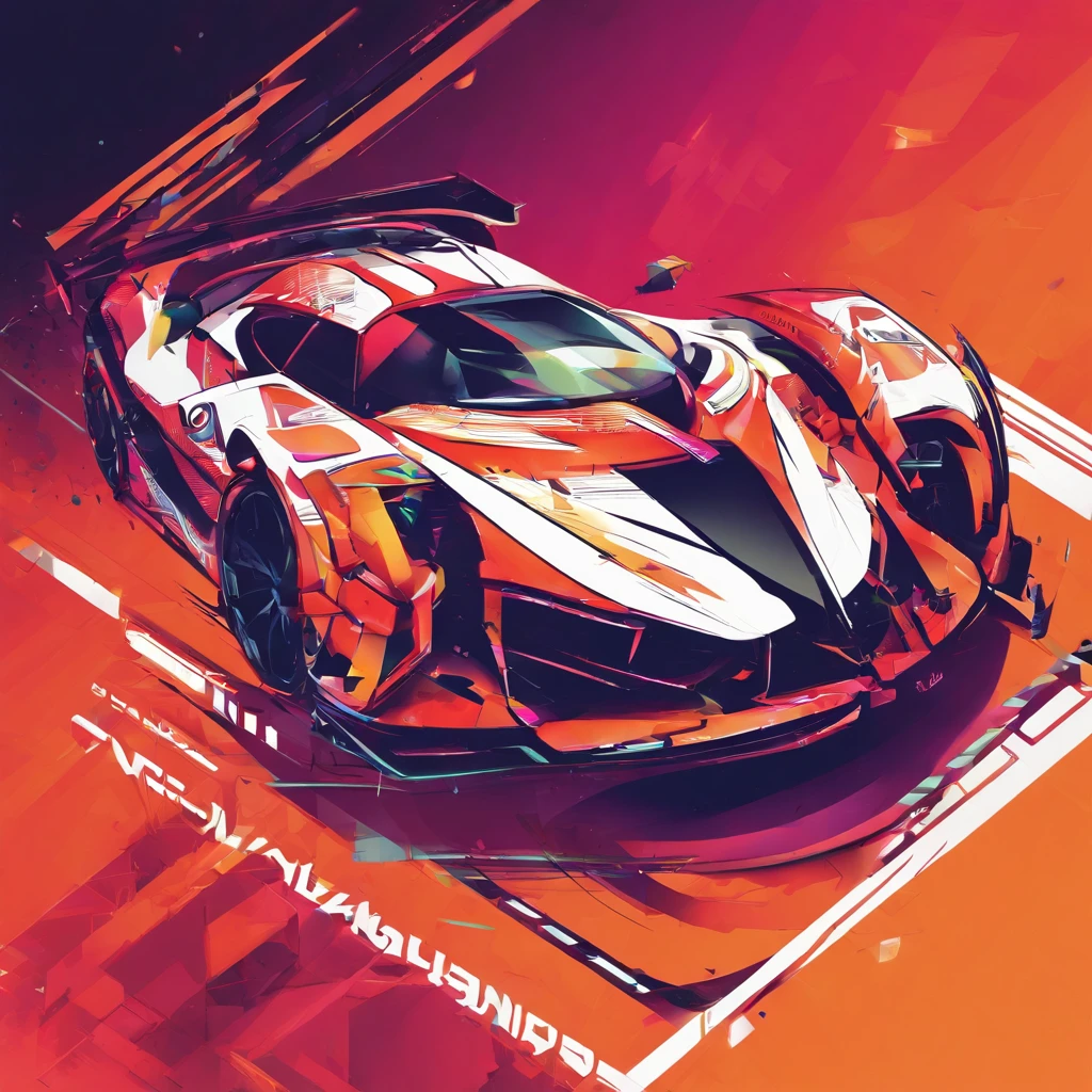 Design a logo for the YouTube channel 'Barryzgz', que se centra en contenido relacionado con juegos y carreras de coches. El logotipo debe incorporar elementos que representen tanto el mundo de los videojuegos como las carreras de coches. Use a color palette that evokes the excitement and energy of video games, as well as the speed and adrenaline of racing. Considera la posibilidad de incluir un controlador de videojuegos y un elemento relacionado con carreras, como un volante o un coche, creatively in design. Make sure the logo is attractive and easily recognizable, even in small sizes, como una imagen de perfil en redes sociales. The typography used for 'Barryzgz' must be modern and legible. Make the logo reflect the fun and passion for gaming and racing!!