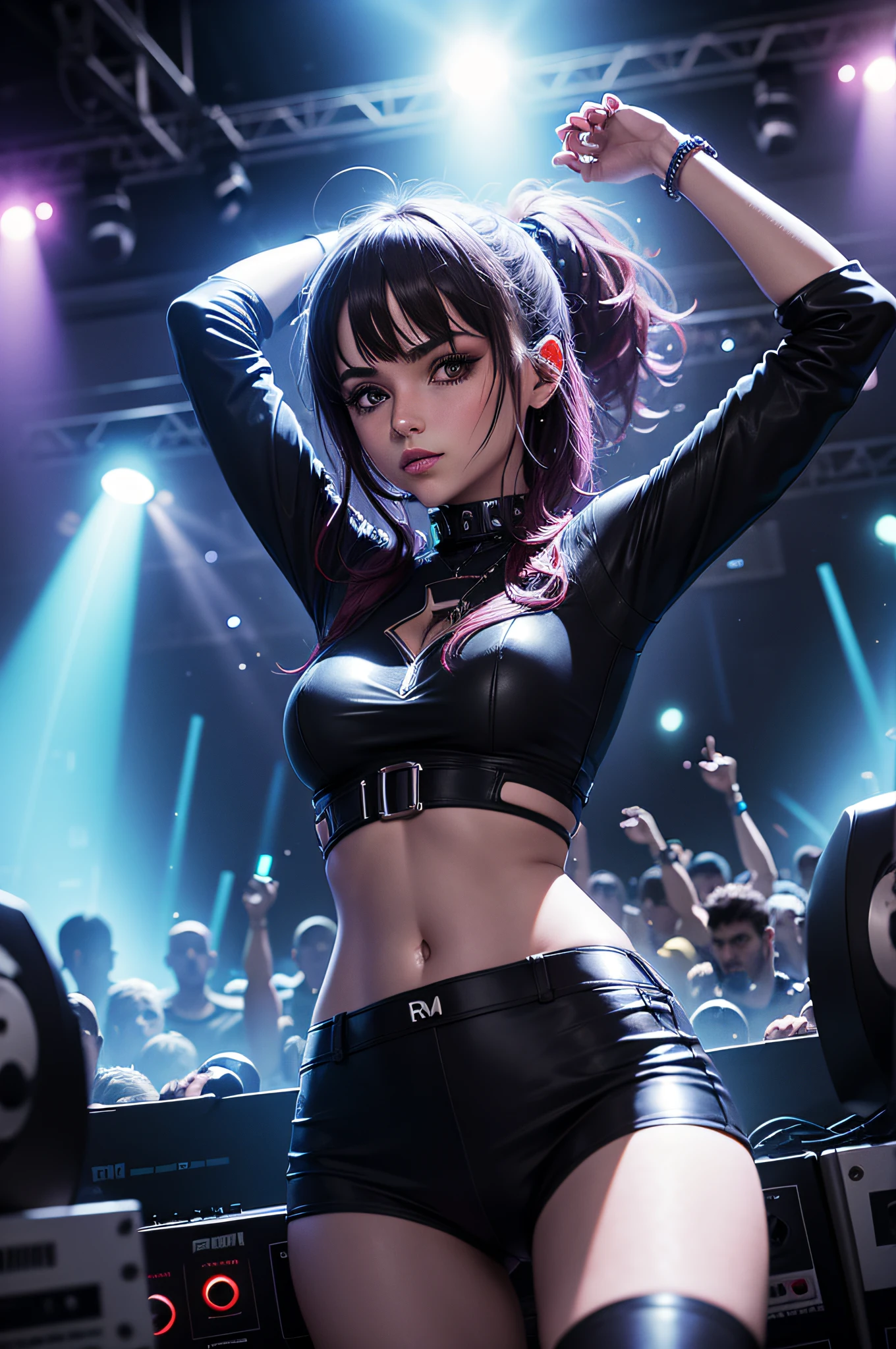 nightclub,DJ,Record Knight,Riman,Dancing crowd,Technologie,Riman,Music,techno music,a sense of atmosphere,