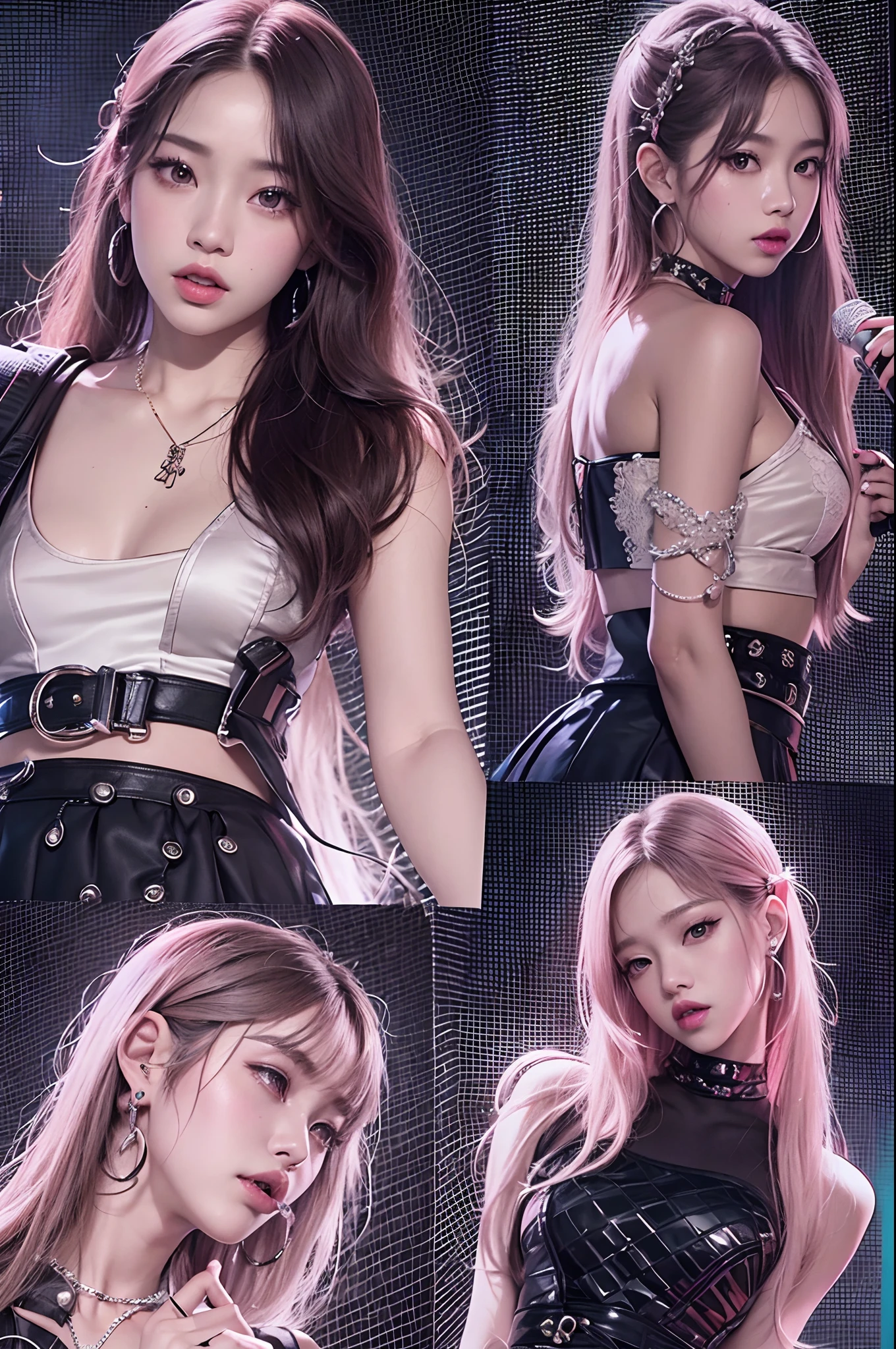 3 kpop girls who look like Jennie, karina and ningnigng in sexy poses