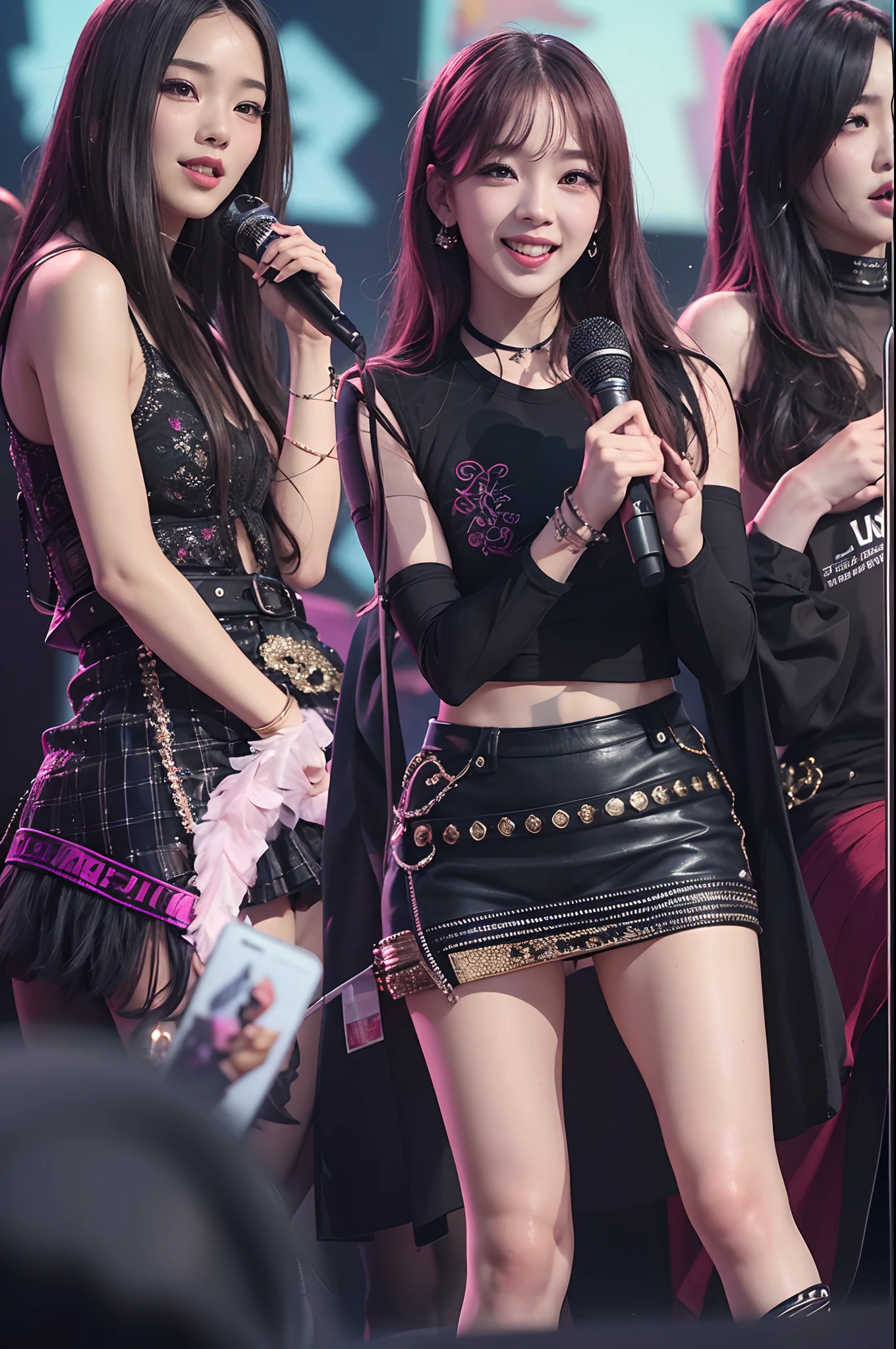 Black pink group of singers