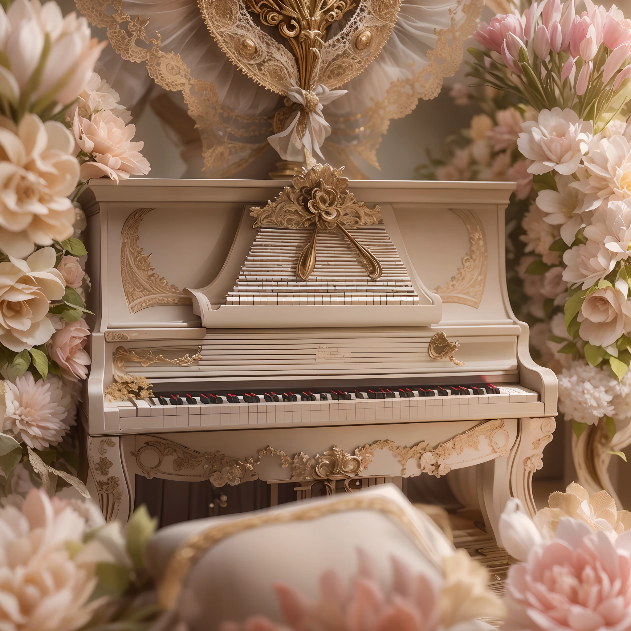 (Best quality,A high resolution),A luxury fashion brand,((Leather piano)),Delicate and detailed keys,Rich leather texture,A model of refined elegance,Complex stitching and embossing,exquisite craft,with every detail,Studio lighting,Highlight beauty,Ultra-fine painting to capture textures,foco nítido,Display intricate patterns,vivd colour,Enhance richness,Bokeh creates a dreamy atmosphere