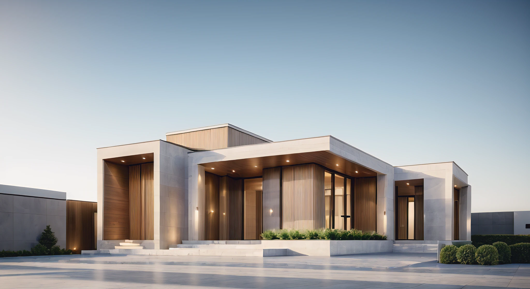 ((( best quality, masterpiece))), (hyper realistic, photo-realistic:1.2), high quality, (daylight:1.2), perfect lighting,
mordenhouse, main material (wood: grey stone:0.2), building, grey morden house, modern, dynamic light