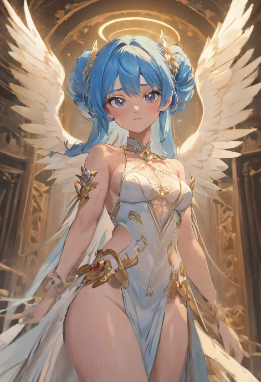 ((Masterpiece, Highest quality)), Detailed face, CharacterDesignSheet, full bodyesbian,, Highly detailed, Depth, Many parts,Beautiful female,Extremely beautiful,High Balance, Natural light, final fantasy,Blue hair,long braid,hentail realism, shadowing,character sheets, reference sheet, Standing painting, 8K,8 Super details, 1080p, Women's HD,Slim,femele, 16k, A high resolution, Best quality, High quality, Anatomically correct, Masterpiece, ccurate, hyper HD,As graceful as a swan,unreal-engine,Standing painting, angle of view,Yarn skirt,ssee-through,is shy