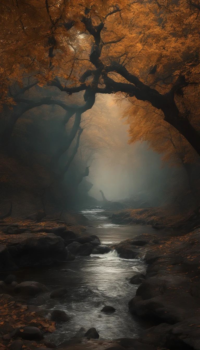 Withered vines, Old trees, Dark Crows, Small bridges and flowing water, Man of the Ancient Road々, West wind and slender horses, The sun goes down, Heartbroken person々is at the end of the world,Skulls with syringes stuck in their heads in the ground are scattered all over、